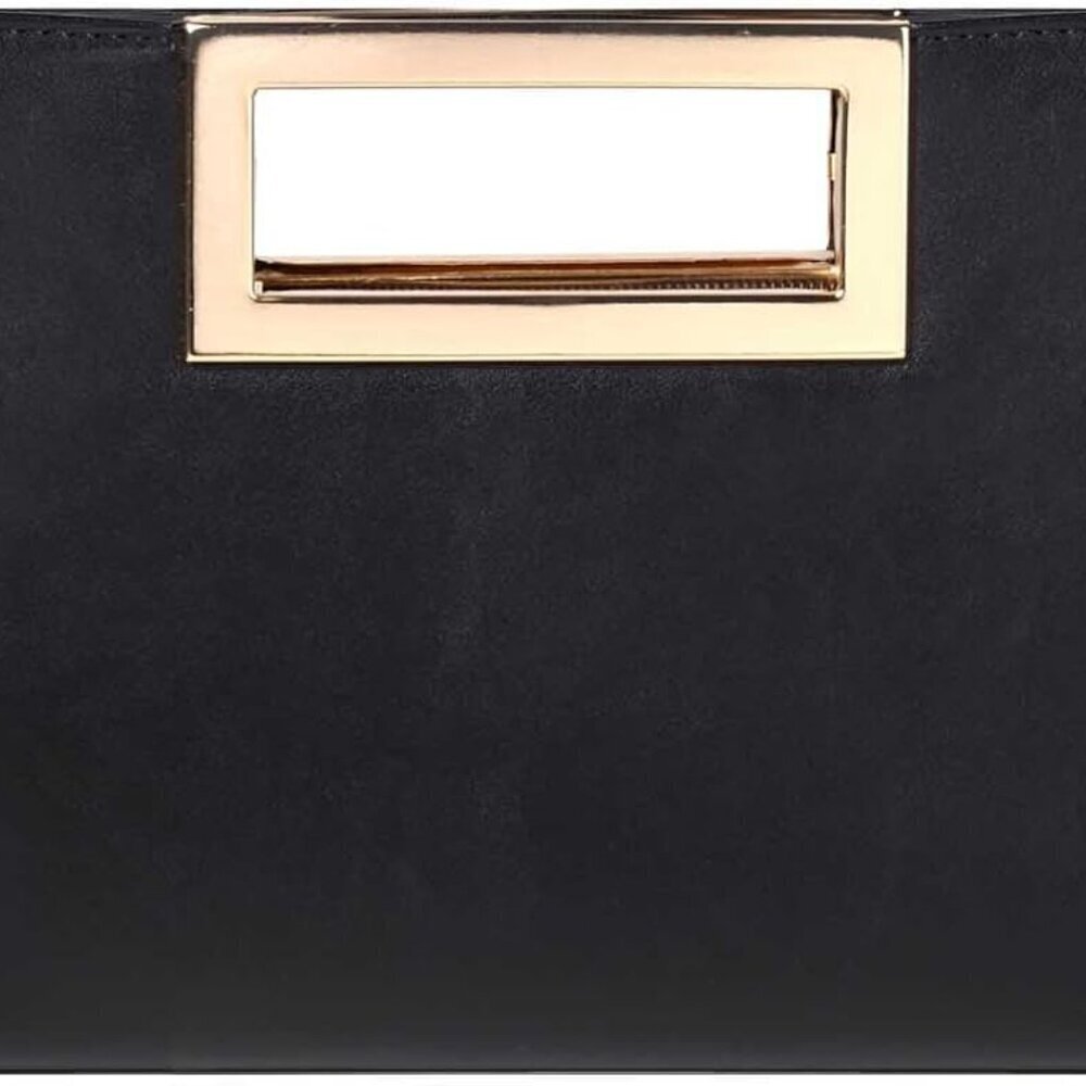 Women Clutch Purse Vegan Leather Evening Handbag Crossbody Wedding Party